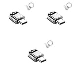 Verilux Micro SD Card Reader for USB C Devices and Laptops with OTG Transfer | 3PCS
