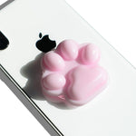 ZORBES® Cute 3D Cat Paw Shape Expandable Collapsible Mobile Phone Grip Stand Holder for Smartphone Tablet Cell Phone Accessory