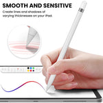ZORBES® for Apple Pencil Tip Replacement 1st 2nd Generation High Sensitivity Nib 12PCS Original 2PCS Metal Pen Stylus Tips