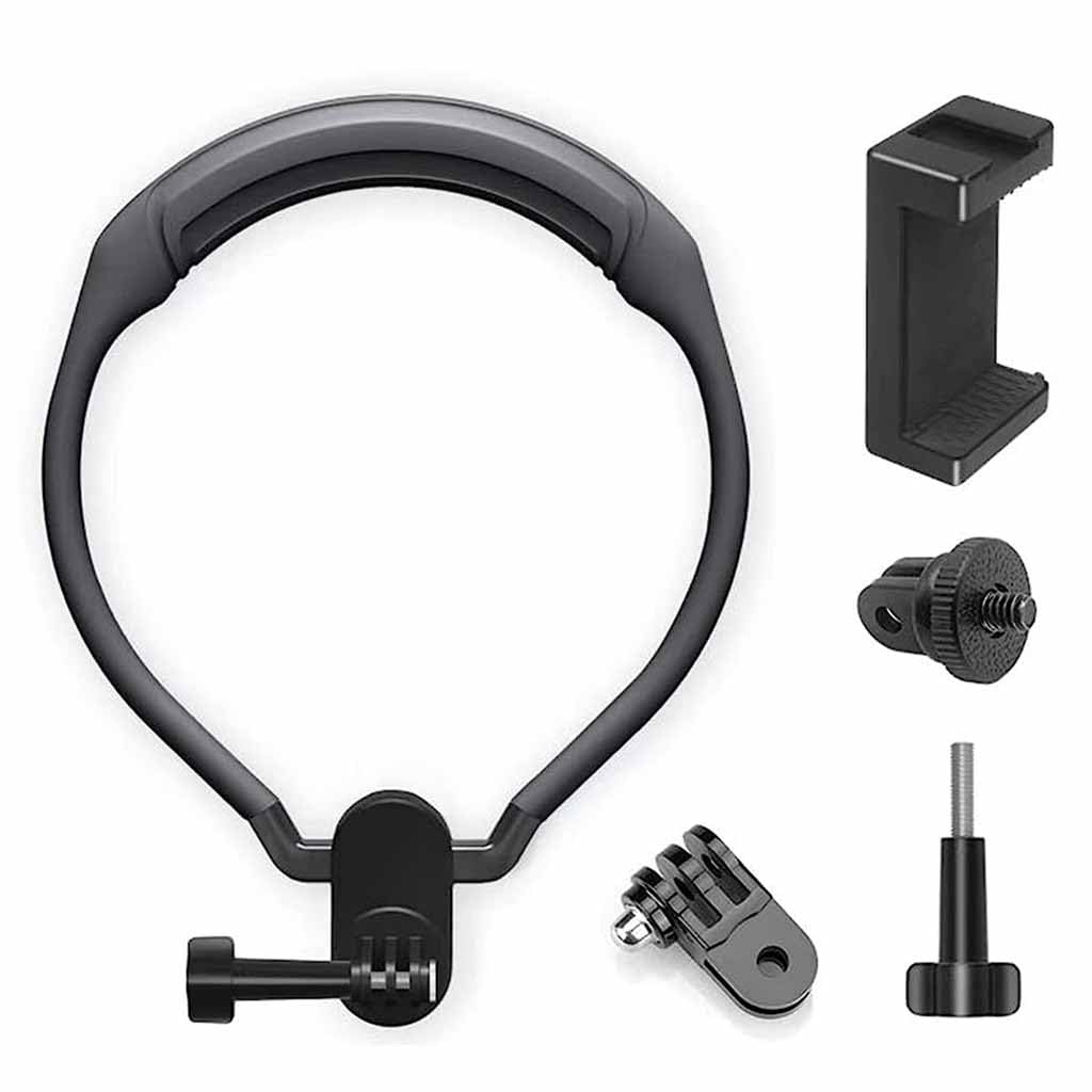 ZORBES® Neck Mount for GoPro, Action Camera Neck Holder Mount for POV/Vlog, Extendable Selfie Neck Holder Camera Mount Kit for GoPro/OSMO Action/Insta360/DJI/SJCAM/AKASO and Cell Phone