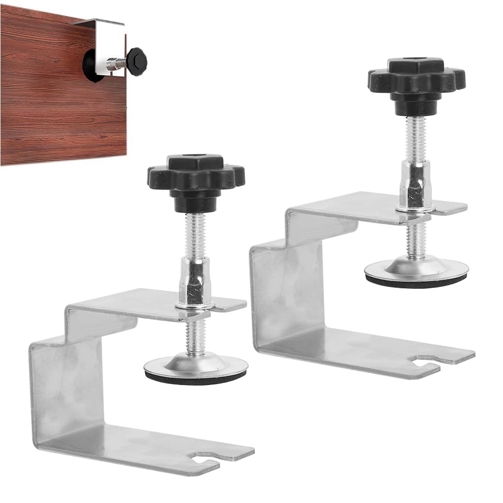 Serplex® 2Pcs Cabinet Drawer Installation Clamps, Universal Woodworking Clamps, Drawer Jig
