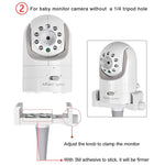 Zeitel® Baby Monitor Mount Universal Baby Security Camera Holder Baby Camera Holder Baby Monitor Shelf Baby Camera Crib Stand Compatible with Infant Optics DXR 8/DXR-8 Pro and Most Other Baby Monitors
