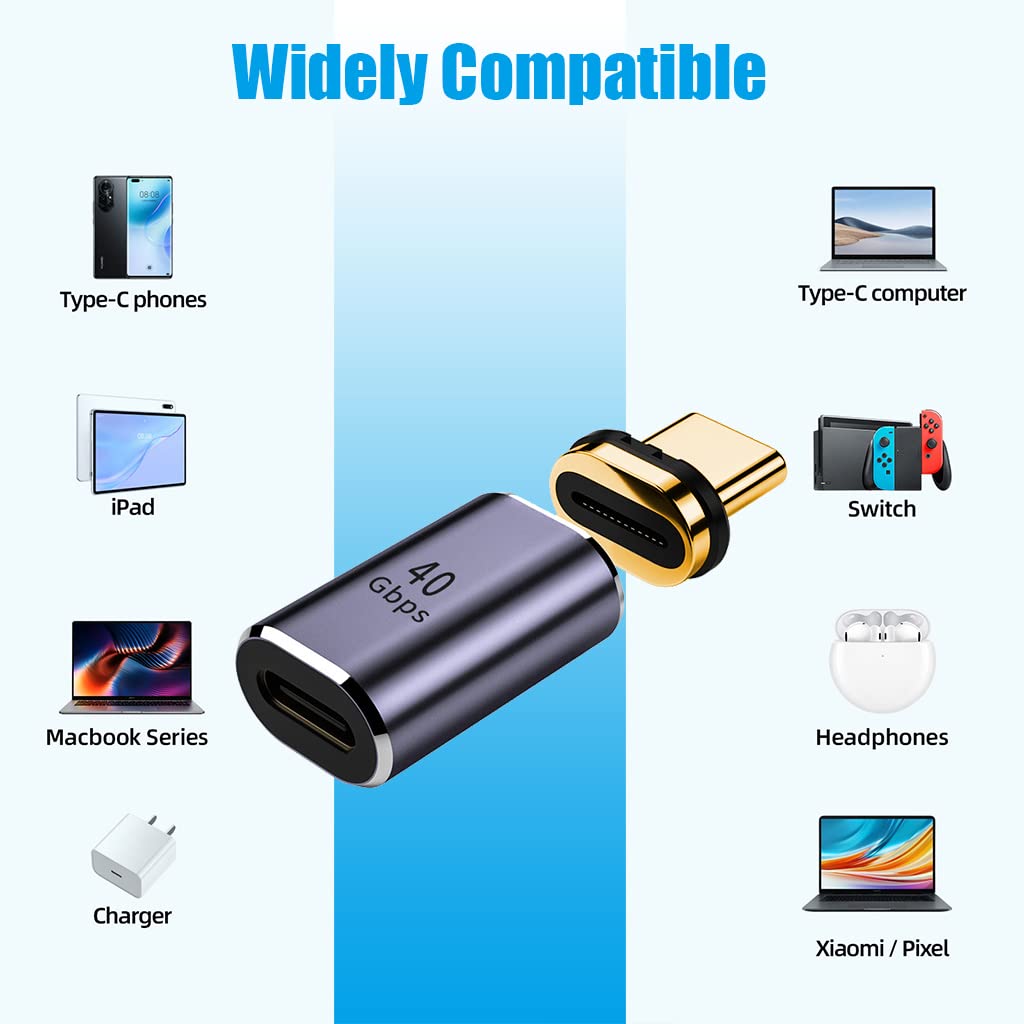 Verilux 90 Degree Type C Magnetic Adapter