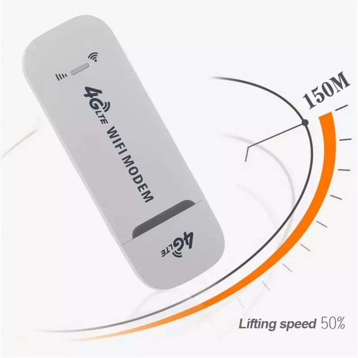 Verilux 4G LTE Wireless Dongle - 4G LTE USB Wireless Portable Router,Plug & Play Data Card with up to 150Mbps Data Speed