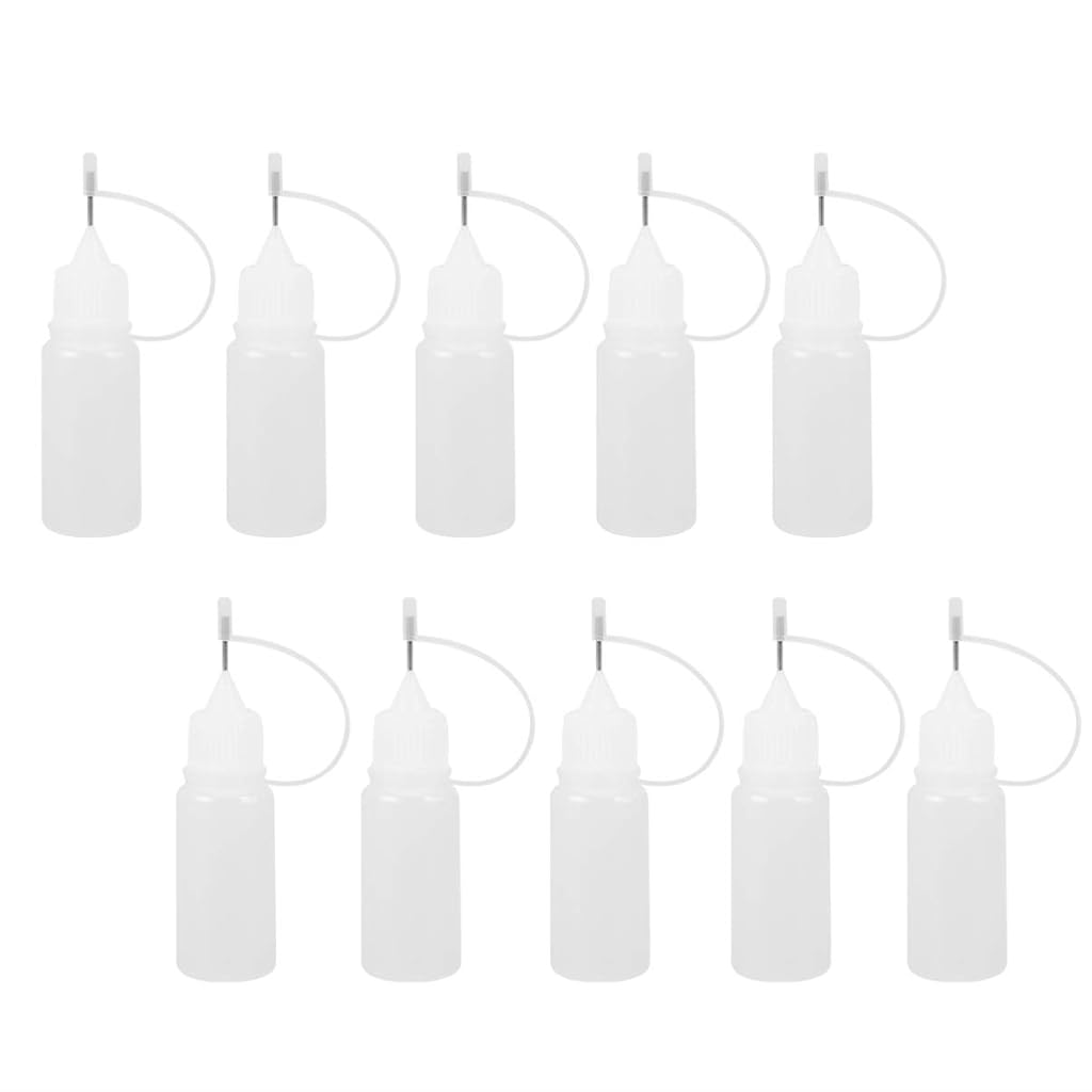 Verilux® Needle Tip Applicator Precision Tip Applicator Bottle Needle Tip Precision Applicator Bottle Precision, 10ml - 10 Pieces