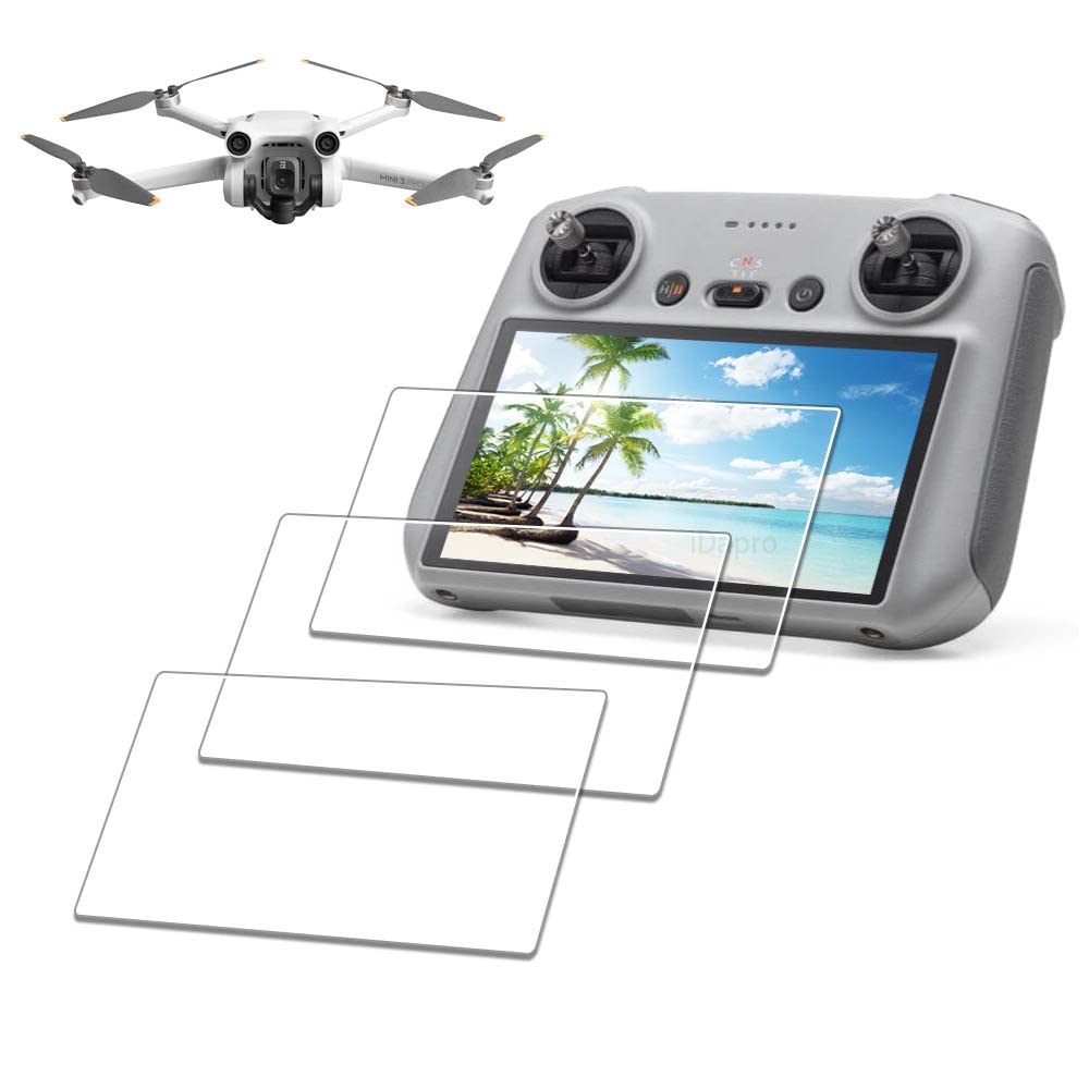 ZORBES® Remote Controller Screen Protector Compatible with RC 2 RC Tempered Glass Screen Protector for Protection