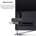 Verilux Micro to USB Adapter for Fire TV Stick 4K with Right Angle Design | OTG Cable for Android Devices