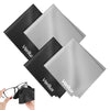 Verilux Microfiber Cleaning Cloth 4 Pack 18x15cm for Glasses and Screens | Machine Washable