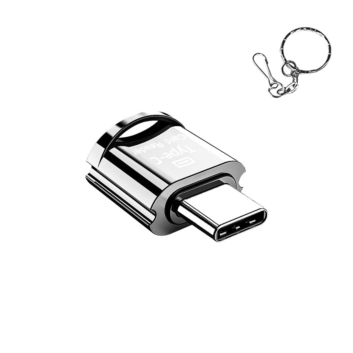 Verilux Micro SD Card Reader for Type C Devices with OTG Support and 480 Mbps Transfer Speed