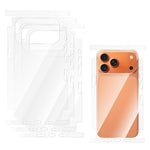 ZORBES® Compatible with Phone 17 Pro Max, 3Pcs Clear Protective Skin Film, Full Body 360° Ultra-Thin TPU Hydrogel Film, Scratch & Fingerprint Resistant, Bubble-Free Installation