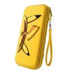 ZORBES® Switch Game Pad Travel Case for Switch/Switch OLED Fashion 3D Poke Mon Carrying Bag with 10 Games Cartridges Slot Anti-scratch Hard Shell EVA Protective Case Accessories Bag, 26.5x12.5cm