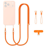 ZORBES® Adjustable Phone Sling Strap, Double-Buckle Phone Lanyard, Crossbody & Neck Phone Strap with TPU Tether Tab, Includes 2 Lanyard Accessories, Hands-Free Phone Holder for Any Case