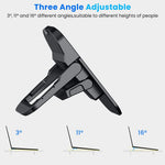 ZORBES® Computer Keyboard Stand for Desk with 3 Adjustable Angles