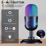 ZORBES® USB Microphone Plug and Play Gaming Mic for PC