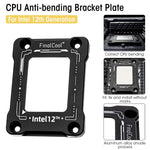Verilux CPU Contact Frame Kit for Intel 12th 13th Gen with CNC Machined 7075 Aluminum | Black