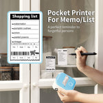 ZORBES®M02 Mini Pocket Printer