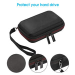 ZORBES® Storage Bag for Samsung T5/T3 Portable SSD 1TB 2TB 500GB 250GB, Protective Travel Case for Samsung T5/T3, Hard Storage Pouch for Samsung T5/T3 (Not fit Samsung T7/T7 Touch) (Only Bag)