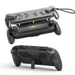 ZORBES®Compatible with ASUS ROG Xbox Ally/Ally X, Full Coverage Game Console Cover ABS Front Cover & TPU Console Cover Anti-Scratch Protective Skin Cover with Kickstand