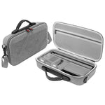 ZORBES® Carrying case Compatible with DJI OSMO 360, Action Camera Accessories Travel Bag Storage Case with Handle, Custom-Mold Design, Nylon Hard Shell Waterproof Travel Action Camera Zipper Case
