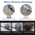 ZORBES® 0.45X Wide Angle Lens with & 12.5X Macro HD Clip-on Phone Camera Lens