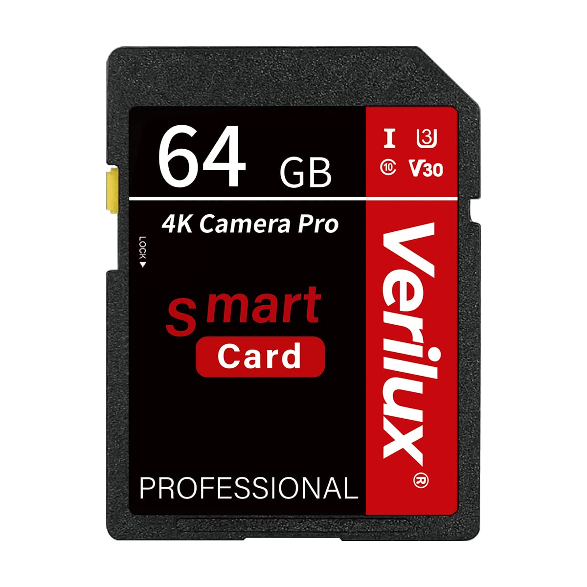 Verilux® SD Card 64 GB Memory Card High Speed Camera SD Card