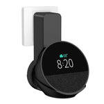 ZORBES® Wall Rack for Amazon Echo Spot Speaker 2 in 1 Wall-Outlet Speaker Stand Holder with Cord Organizer, Not Include Amazon Echo Spot