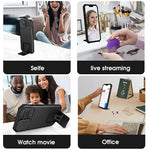 Verilux for iPhone 13 Case with Stand, iPhone 13 Cover with Camera Protection, Shockproof Heavy Duty Protective iPhone 13 Case, TPU iPhone 13 Back Cover with Slide Camera Cover