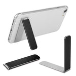 ZORBES® Ultra-Slim Adhesive Phone Stand with Foldable Kickstand, Adjustable Angle Strong Adhesive Phone Holder for Hands-Free Viewing, Video Calls & Desk Use for All Smartphones