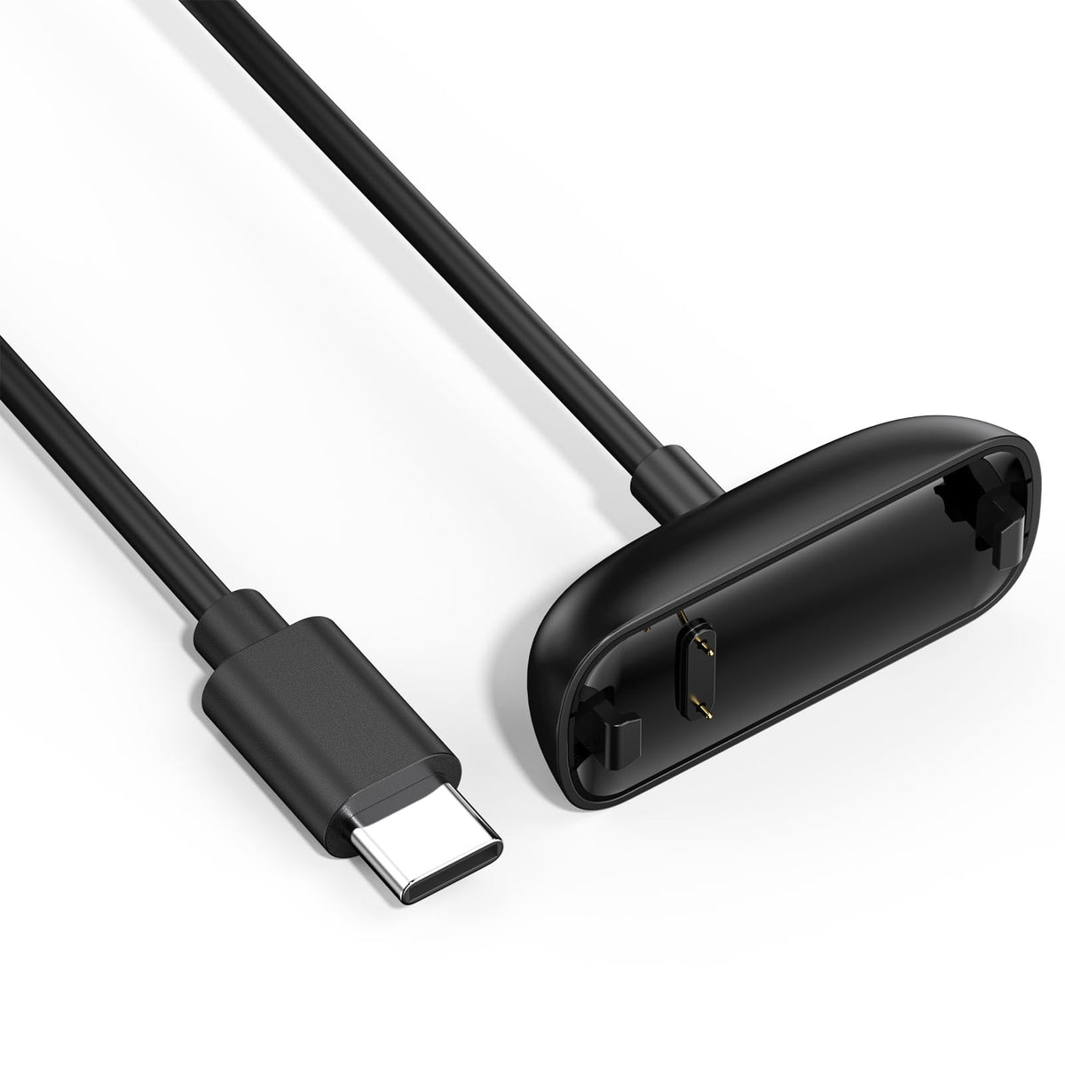 ZORBES® USB Charging Cable for Fitbit Inspire 3, 5W USB to Magnetic Dual-Pin Charger Cord, 3.3ft PVC Replacement Charging Cable for Inspire 3 Fitness Tracker