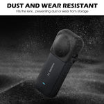 ZORBES® Silicone Case Cover Protector for Insta360 X3, Silicone All-Round Cover Compatible with 360 X3 Protective Accessories