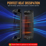 ZORBES® Protective Case for Steam Deck, Silicone Soft Cover Protector with Full Protection, Shock-Absorption and Anti-Scratch Case for Steam Deck, Not Include Steam Deck