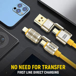 Verilux USB C Fast Charging Cable 240W 1.5m with Zinc Alloy Connectors and Silicone | 2 Pack