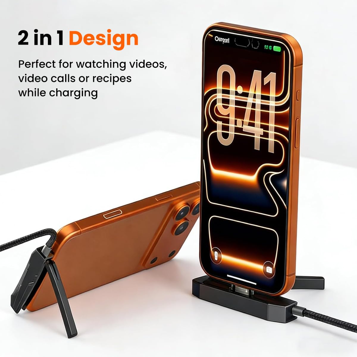 Verilux 27W USB-C to Lightning Stand Cable