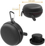 ZORBES® Travel Case for Apple Watch Charger,Waterproof Portable Carrying EVA Charging Dock Holder for 38mm/42mm/40mm/44mm iWatch Series 5/4/3/2/1, Black