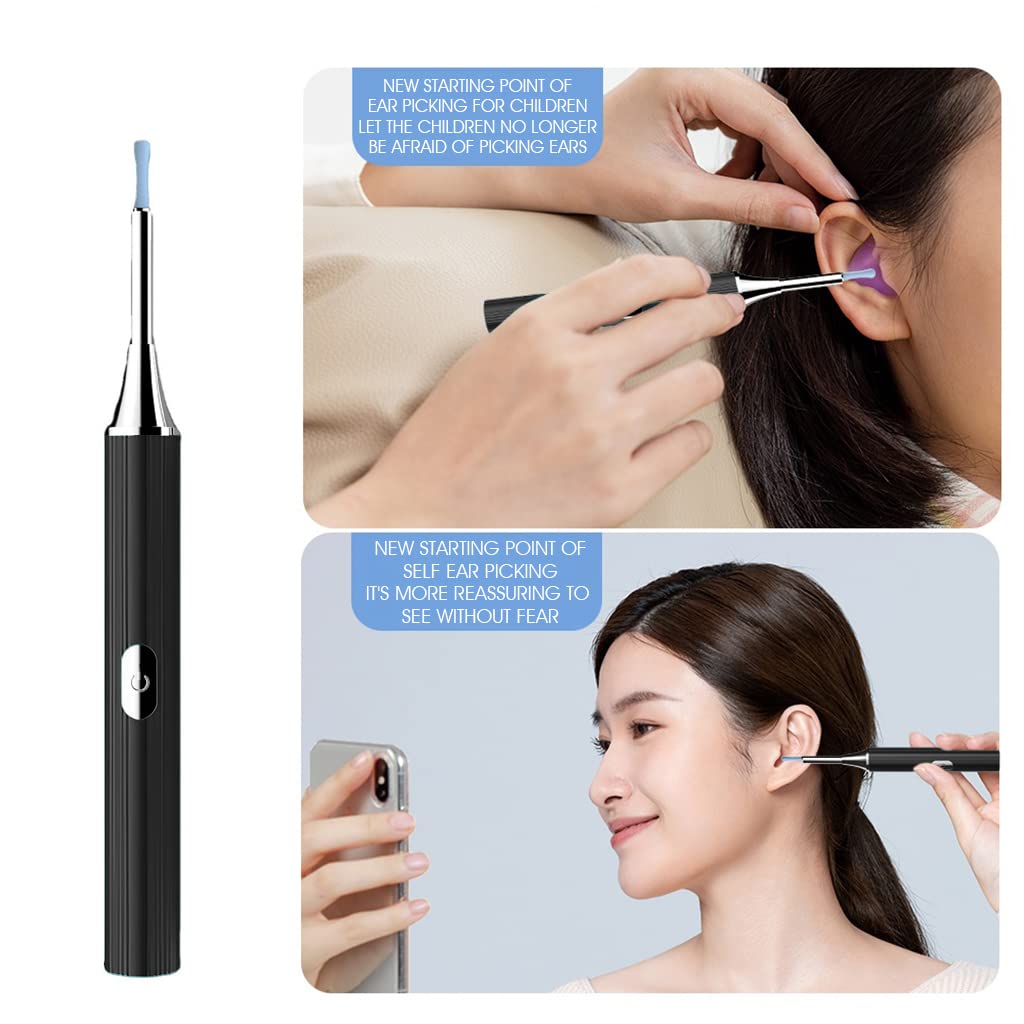 Verilux Ear Wax Remover Tool Kit with 6 Axis Gyroscope 5MP 1080P Camera & UV Lamp
