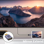 Verilux 8K Mini HDMI to HDMI Adapter with LED Indicator and 48Gbps Bandwidth | HDR 3D Dolby Support