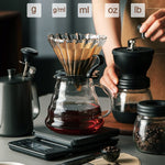 Verilux 3kg/0.1g Digital Kitchen Weighing Scale for Home Coffee Scale with Timer Food Weighing Scale for Diet LCD Digital Pocket Scale Portable Electronic Kitchen Scale for Water Injection Rate