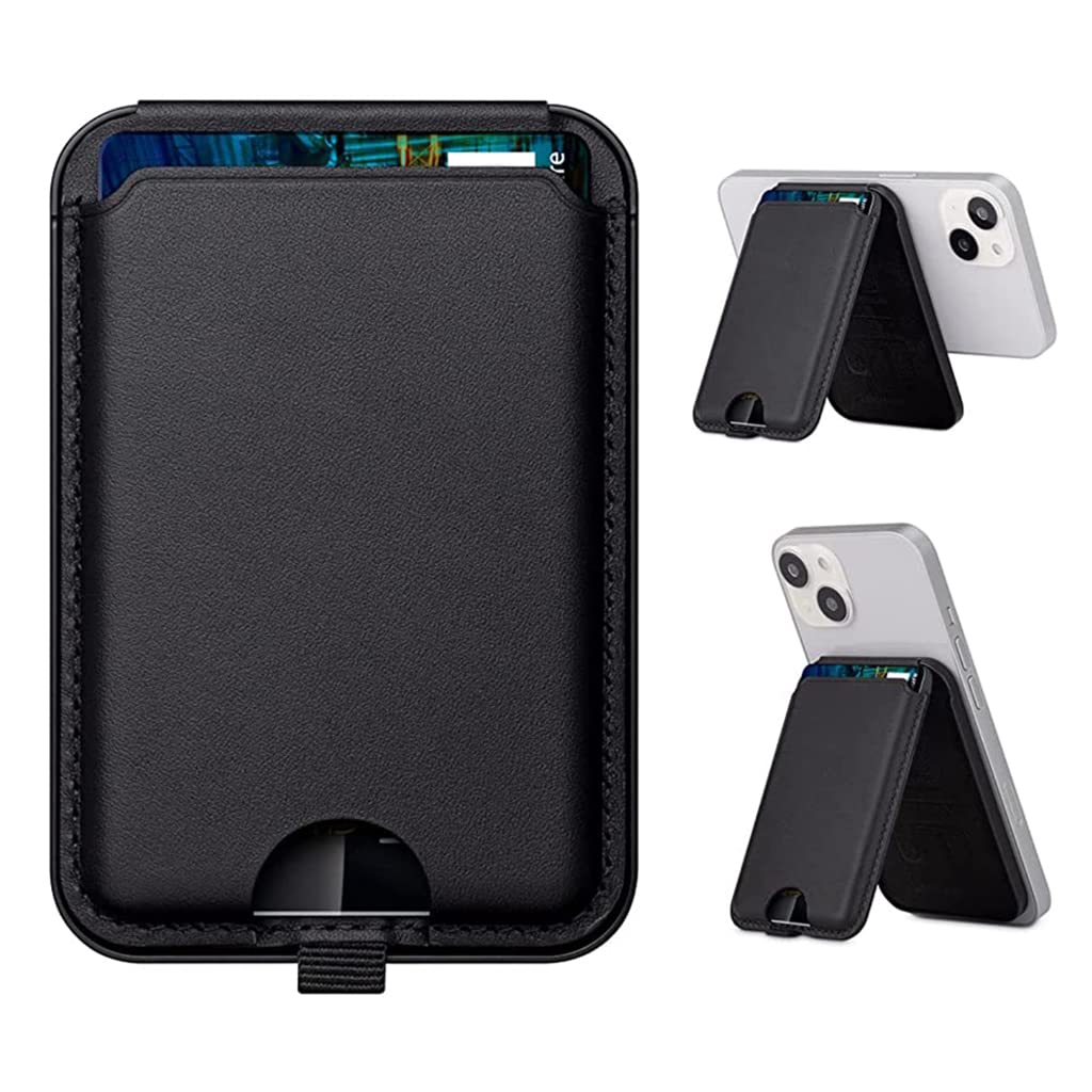 ZORBES® 2-in-1 for MagSafe Wallet Stand, Leather Magnetic Mag Safe Wallet with Kick Stand Card Holder Compatible with iPhone 14 Pro Max/14 Pro/14 Plus/14/13 Pro Max/13 Pro/13/12 Pro Max/12 Pro/12