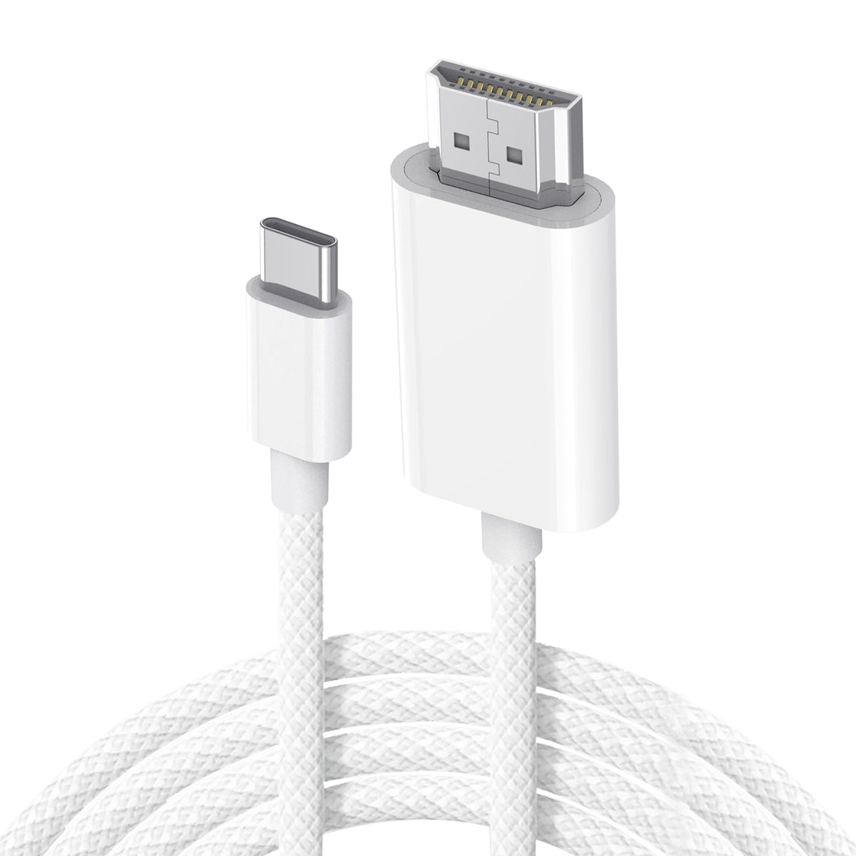 ZORBES® USB C to HDMI Cable 4K 60HZ USB Type C to HDMI Cord Braided