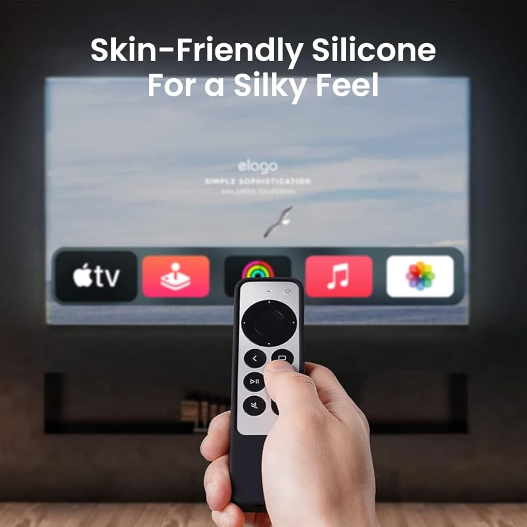 ZORBES® Silicone Remote Case for Apple TV 4K