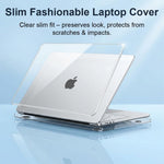 Verilux® Compatible with MacBook Neo Case 13 inch, Clear PC Laptop Cover Case Anti-Scratch Protective Laptop Cover, Ventilated Snap-on Fashion Cover with Front & Back Cover