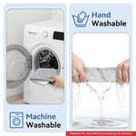 Verilux® 8Pcs Replacement Mop Pads for Floor Flat Mops 12.99''x 4.72'' Wet & Dry Use Stick-on Microfiber Mop Pads Washable Mop Pads Universal Replacement Mop Pads