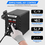 Serplex 700W 2-in-1 SMD Rework Hot Air Gun Soldering Station
