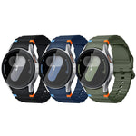 ZORBES® 3 Pack Sport Band Compatible for Galaxy Watch 7 Bands 44mm 40m