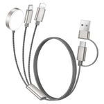 ZORBES® 4 in 2 for iWatch & for iPhone Charger