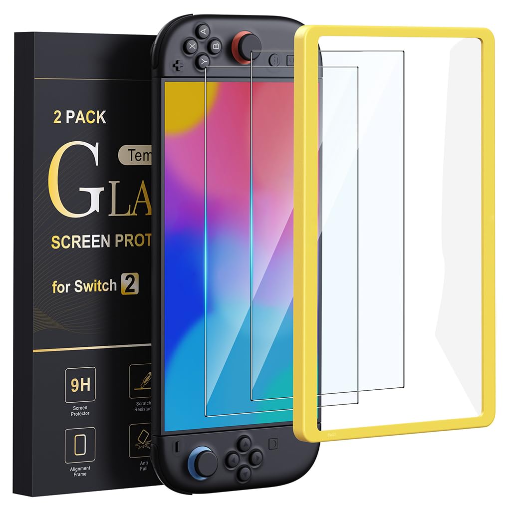 ZORBES® 2-Pack Tempered Glass Screen Protector Designed