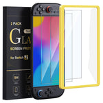ZORBES® 2-Pack Tempered Glass Screen Protector Designed