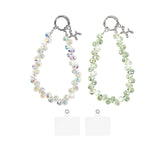 ZORBES® 2Pcs Beaded Phone Wrist Strap, Cellphone Lanyard Chain