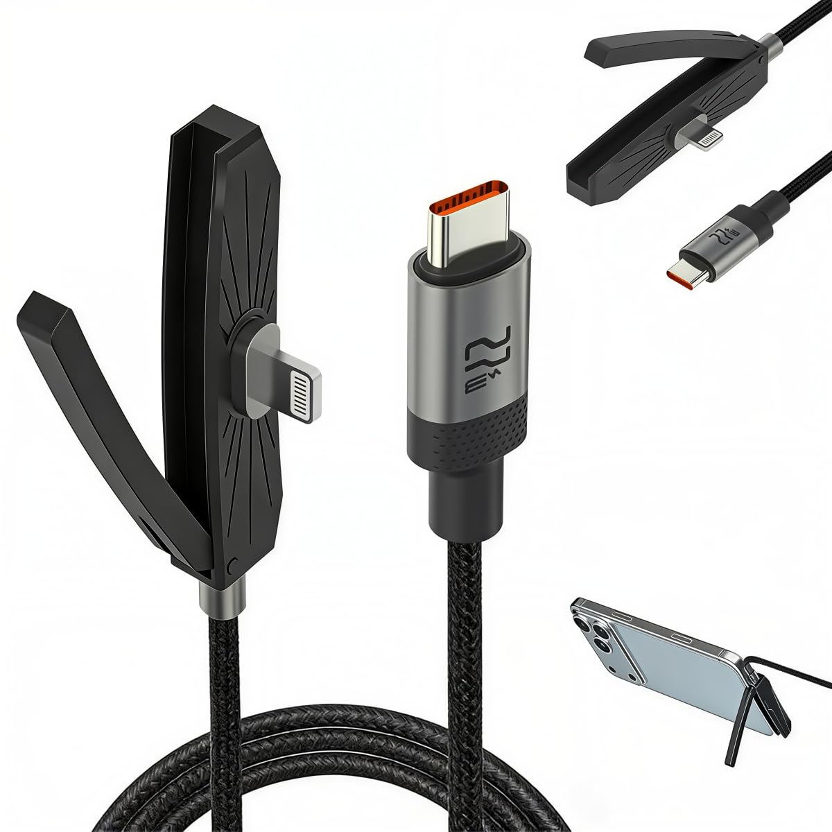 Verilux 27W USB-C to Lightning Stand Cable