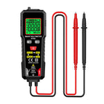Serplex® Auto Digital Multimeter True RMS AC DC Voltage Current Resistance Tester with Non Contact Detection Backlit LCD Display Compact Handheld Circuit Analyzer for Electrical (Battery NOT INCLUDED)
